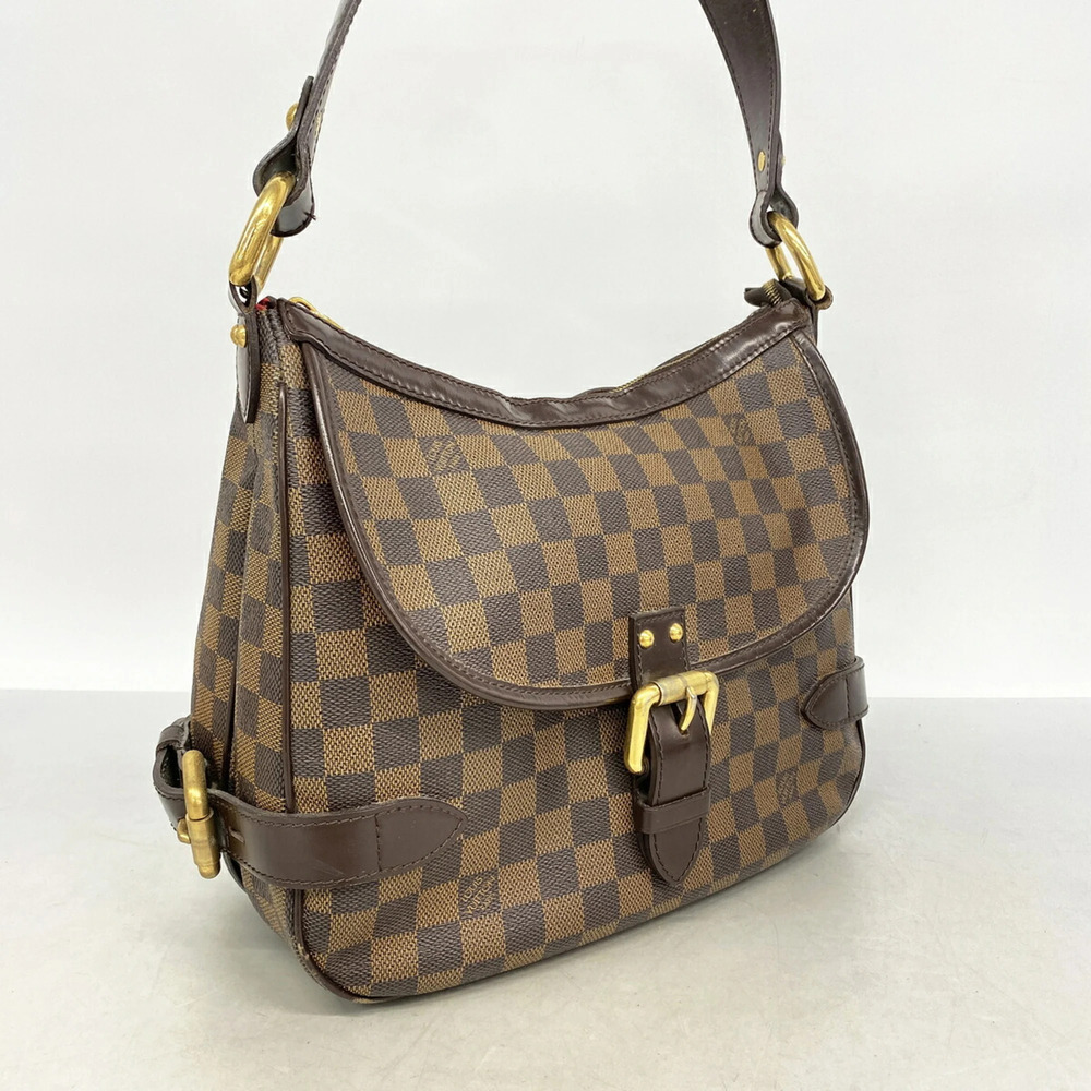 LOUIS VUITTON Authentic Brown Damier Shoulder Bag - Picture 2 of 13